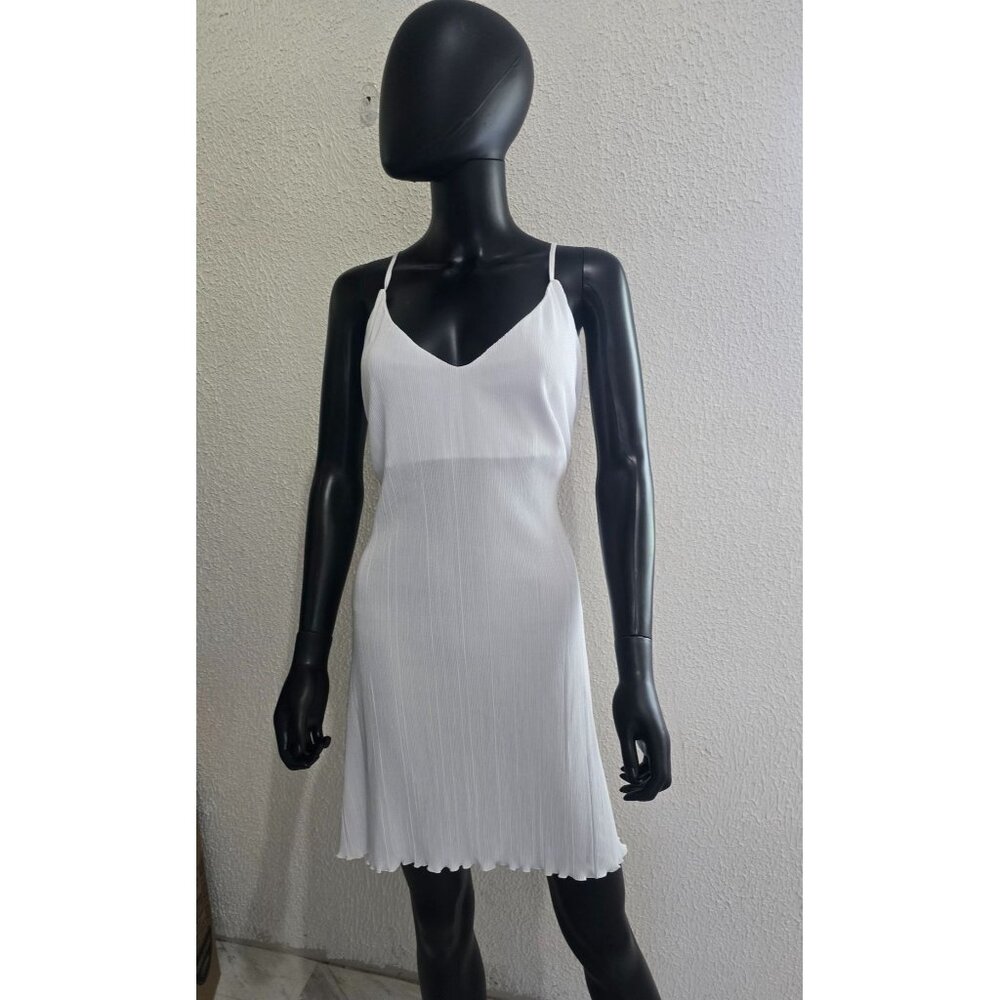 Open Edit Womens‎ White Slip Dress 2X minimalist fairycore